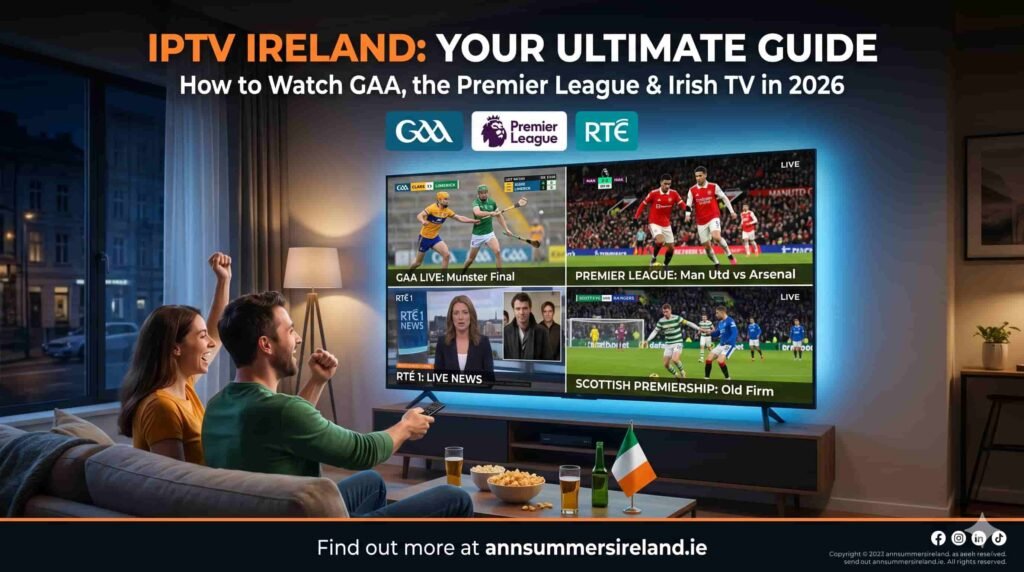 IPTV Ireland for GAA, Premier League and Irish channels
