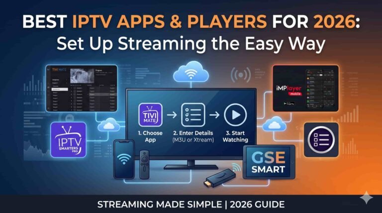 Best IPTV apps and players for 2026