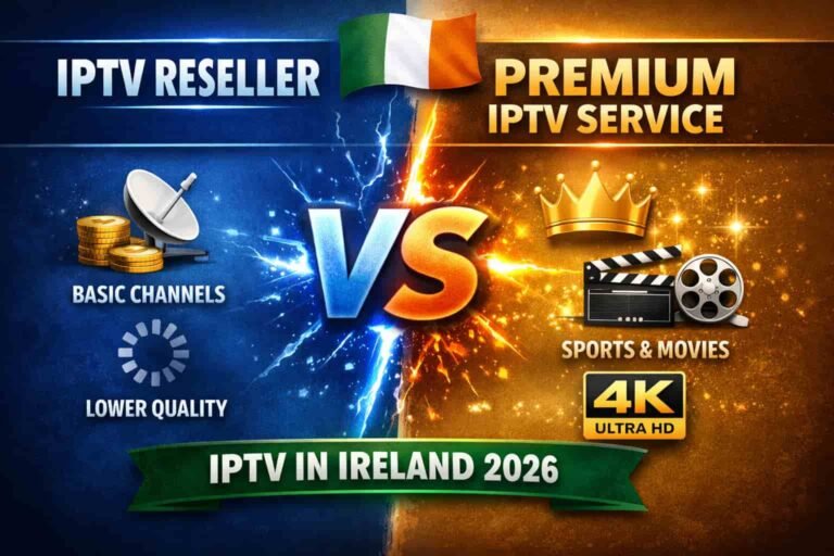IPTV providers compared — reseller vs premium services in Ireland