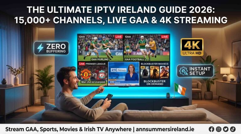 IPTV subscription Ireland guide - choosing a reliable 4K provider